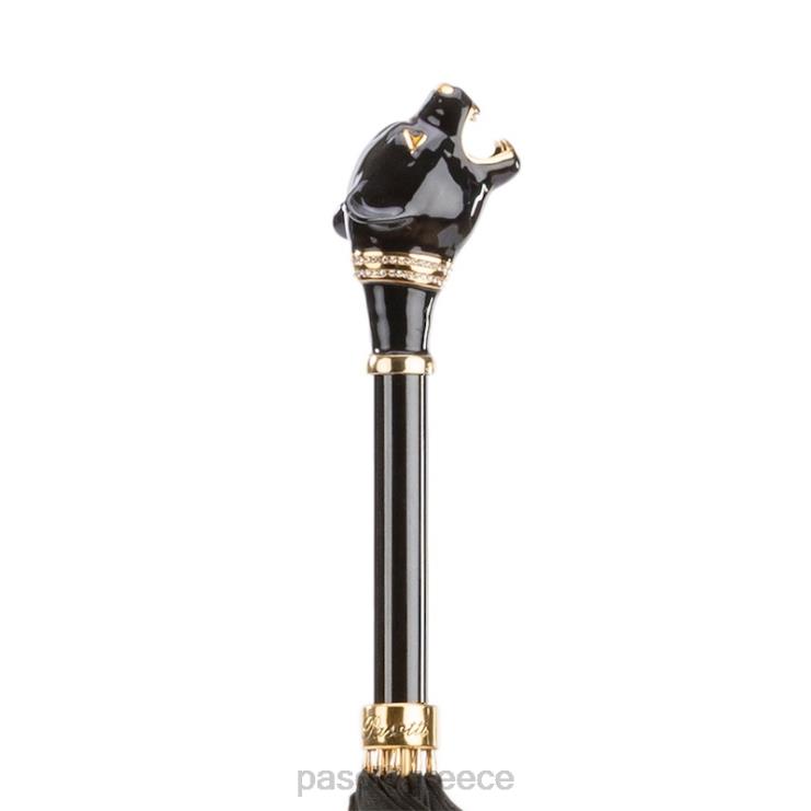 ομπρέλα | PASOTTI 479 6768-1 k1ne - μαύρη ομπρέλα πάνθηρα 2N6B819 άνδρες